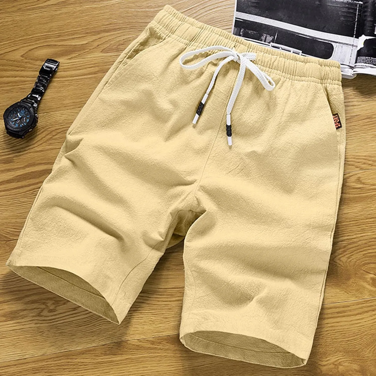 Men's Gym Workout Shorts Quick Dry Bodybuilding Weightlifting Pants Training Running Jogger with Pockets