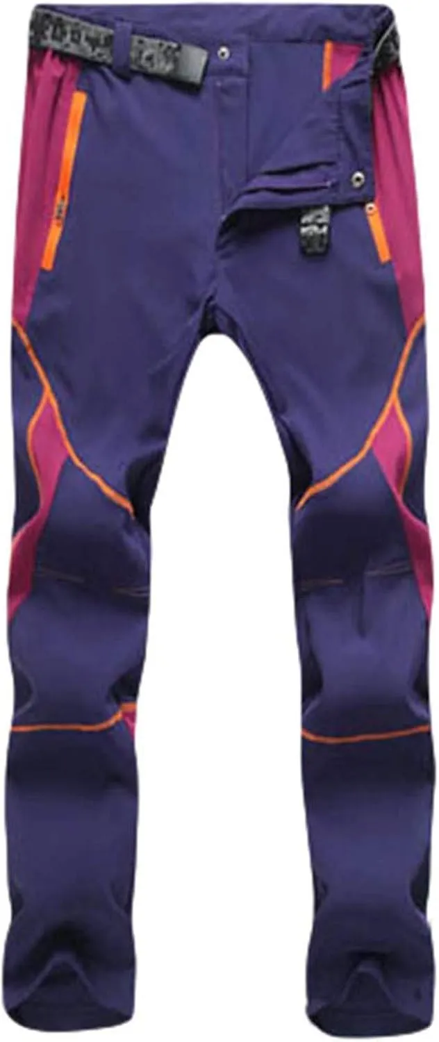 Mens Quick Dry Hiking Pants Waterproof Lightweight Fishing Safari Work Trousers Outdoor Zip Pockets Tactical Pants