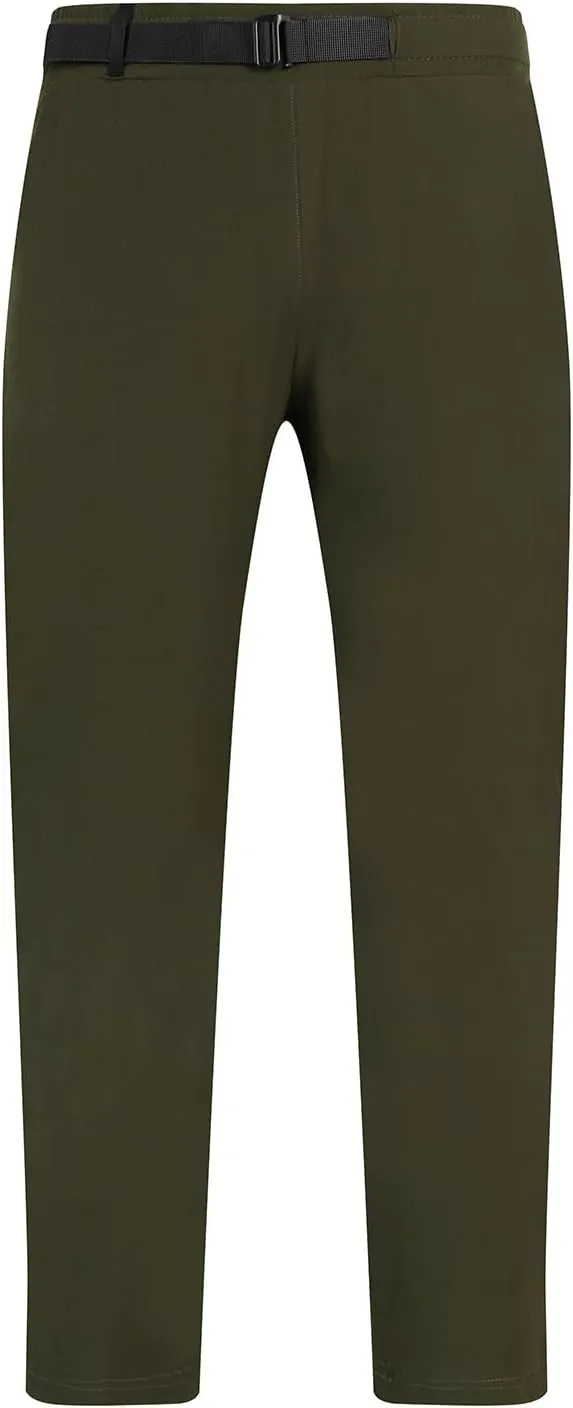Men's Slim-Fit Casual Stretch Chino Pant Elastic Waist Lounge Beach Pants Quick Dry Fashion Sports Sweatpants Trousers