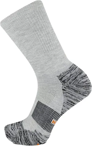Merrell unisex-adult Thermal Trail Running Crew Socks Unisex Lightweight Warmth and Breathable Mesh