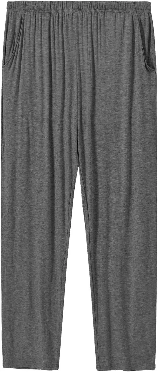 MoFiz Men's Modal PJ Bottom Jersey Knit Pajama/Lounge Pants Sleepwear