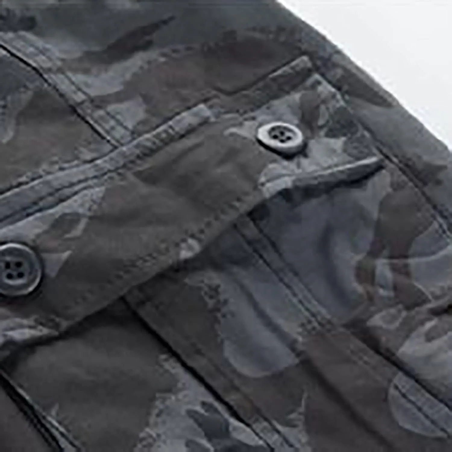 Muscularfit Mens Cargo Pants with Pockets Stretch Camo Multi Pockets Sport Sweatpants Camouflage Causal Joggers Athletic Pant