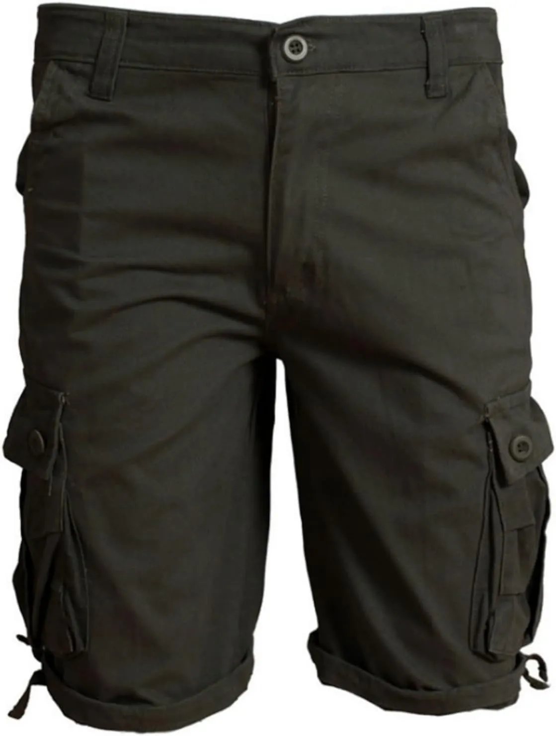 Muscularfit Men's Hiking Cargo Shorts Quick Dry Lightweight Breathable Cotton Shorts Outdoor Workout Casual Short Pants