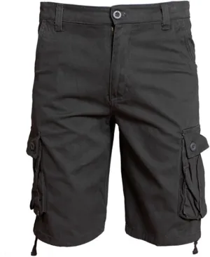 Muscularfit Men's Hiking Cargo Shorts Quick Dry Lightweight Breathable Cotton Shorts Outdoor Workout Casual Short Pants