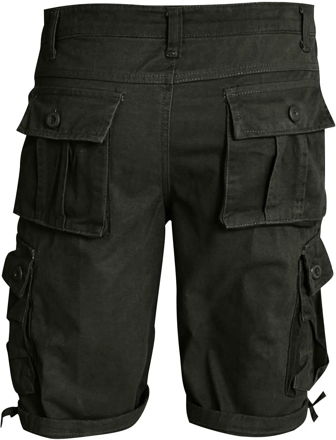 Muscularfit Men's Hiking Cargo Shorts Quick Dry Lightweight Breathable Cotton Shorts Outdoor Workout Casual Short Pants