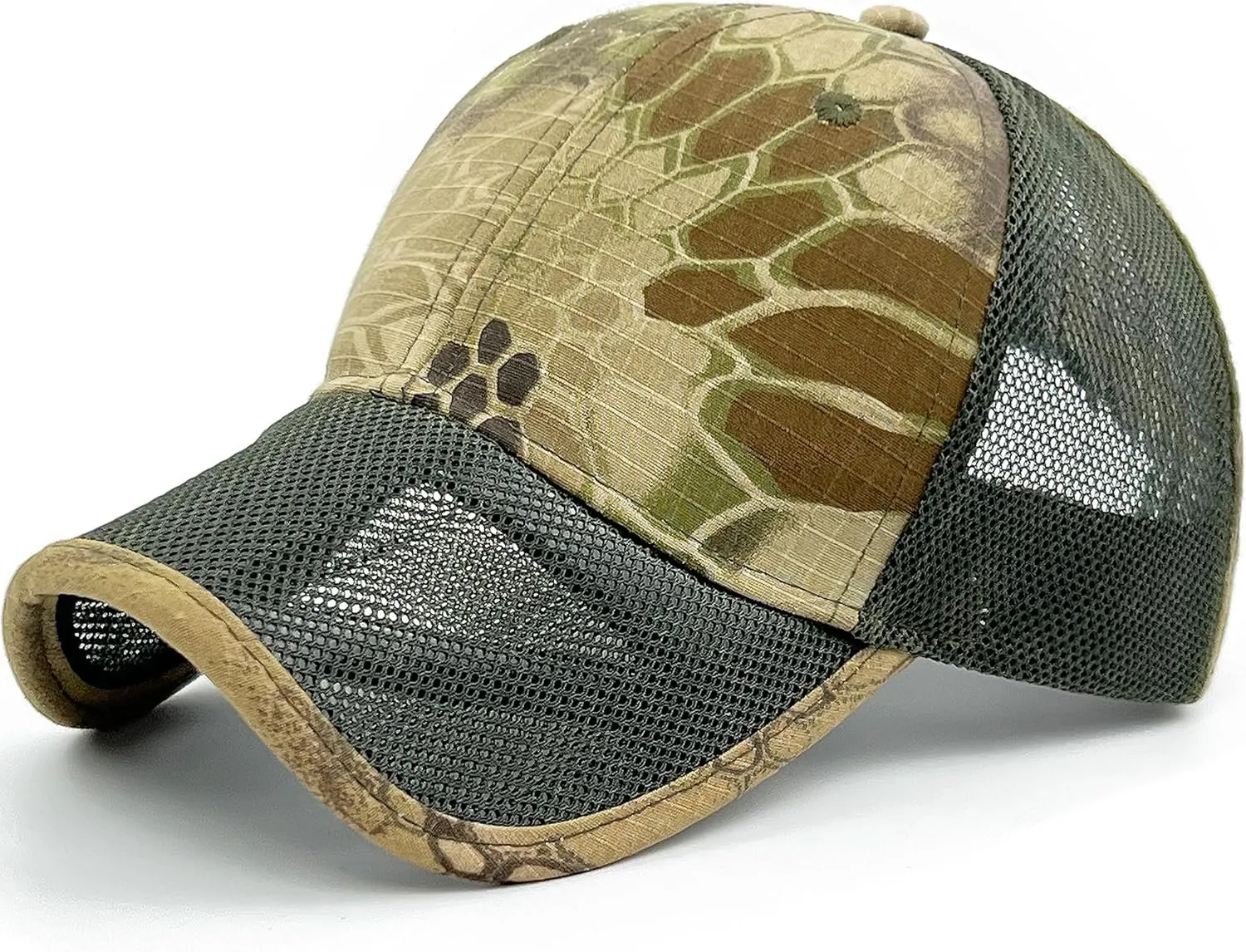 Oversize XXL Mens Tactical Camo Baseball Caps Breathable Mesh Womens Patriotic Operator Camouflage Ball Hats