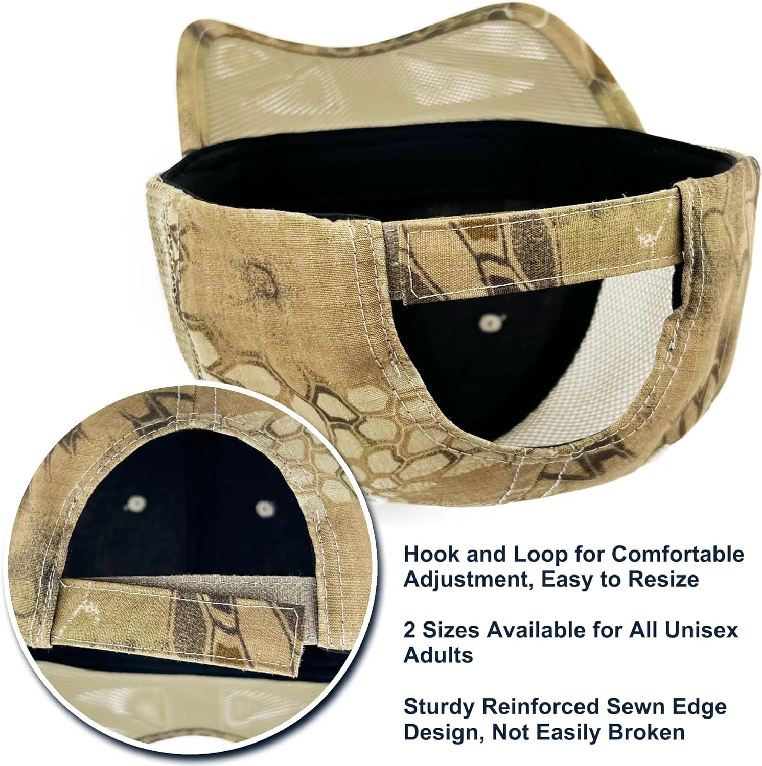 Oversize XXL Mens Tactical Camo Baseball Caps Breathable Mesh Womens Patriotic Operator Camouflage Ball Hats