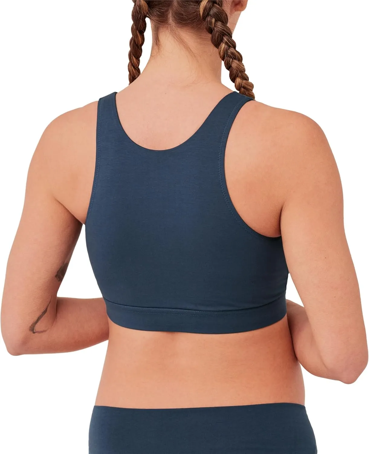 Pact Organic Cotton Maternity Nursing Bralette for Breastfeeding - Stretchy, Wireless
