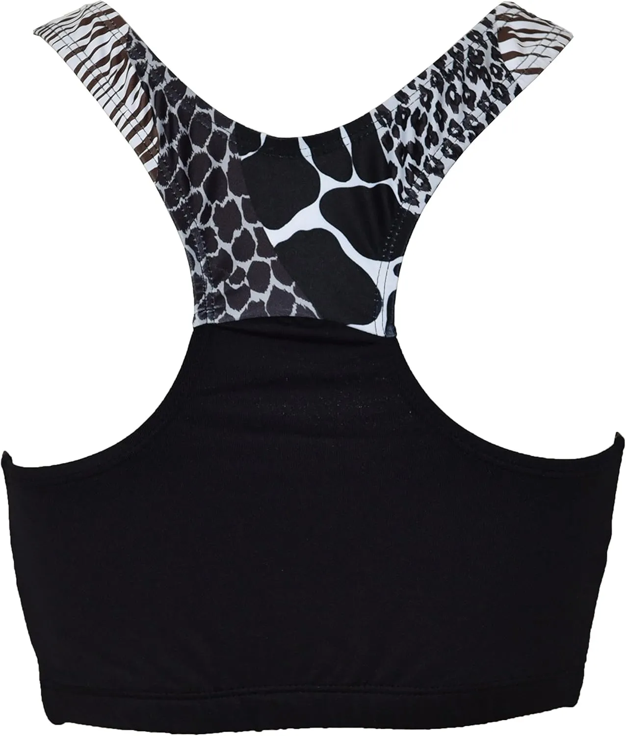 Private Island Women UPF 50  Swim Tank Bra Short Top Sports Bras Swimsuit Rash Guard (RST)