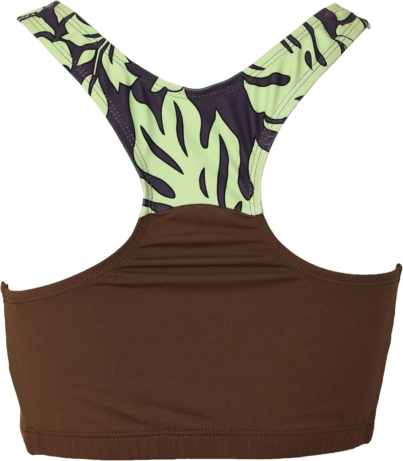Private Island Women UPF 50  Swim Tank Bra Short Top Sports Bras Swimsuit Rash Guard (RST)