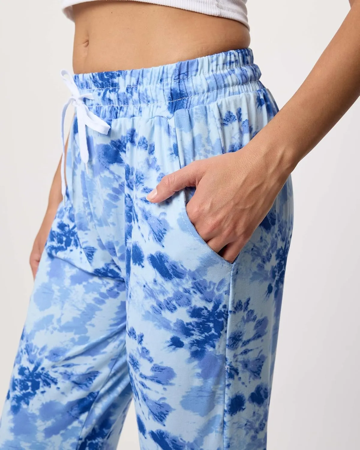 Real Essentials 3 Pack: Women's Ultra-Soft Lounge Joggers Sweatpants Athletic Yoga Pants with Pockets (Available in Plus)
