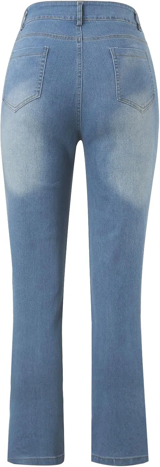 sdbrld Jeans for Women Baggy Mid Rise Barrel Jeans Wide Leg Mid Waist Cropped Denim Pants Y2k Boyfriend Jeans with Pockets