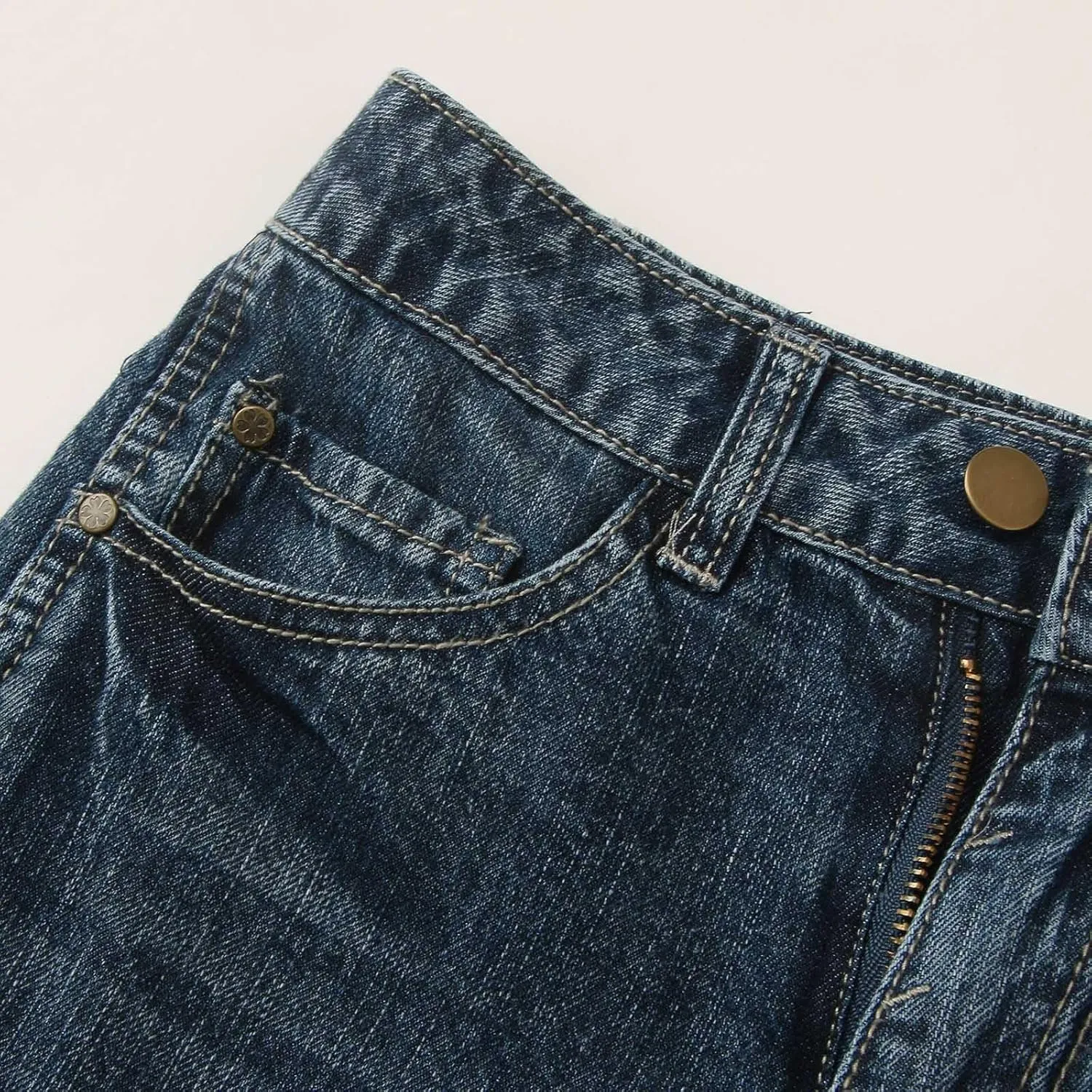 sdbrld Jeans for Women Baggy,Womens Mid Rise Jeans Wide Leg Loose Boyfriend Denim Harem Cropped Pant Vintage Barrel Jeans Y2k
