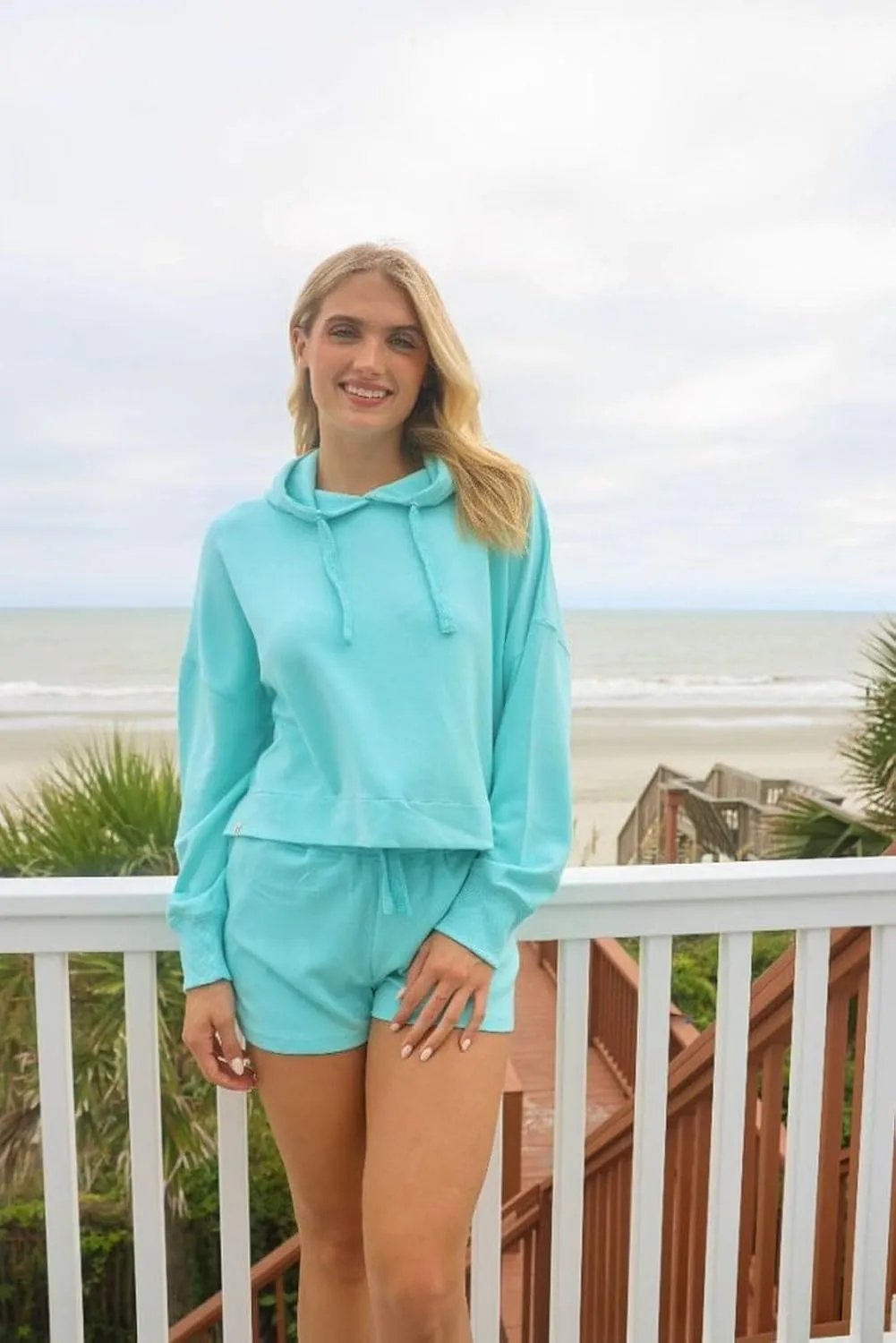 Simply Southern Women's Fashion Cropped Hoodie