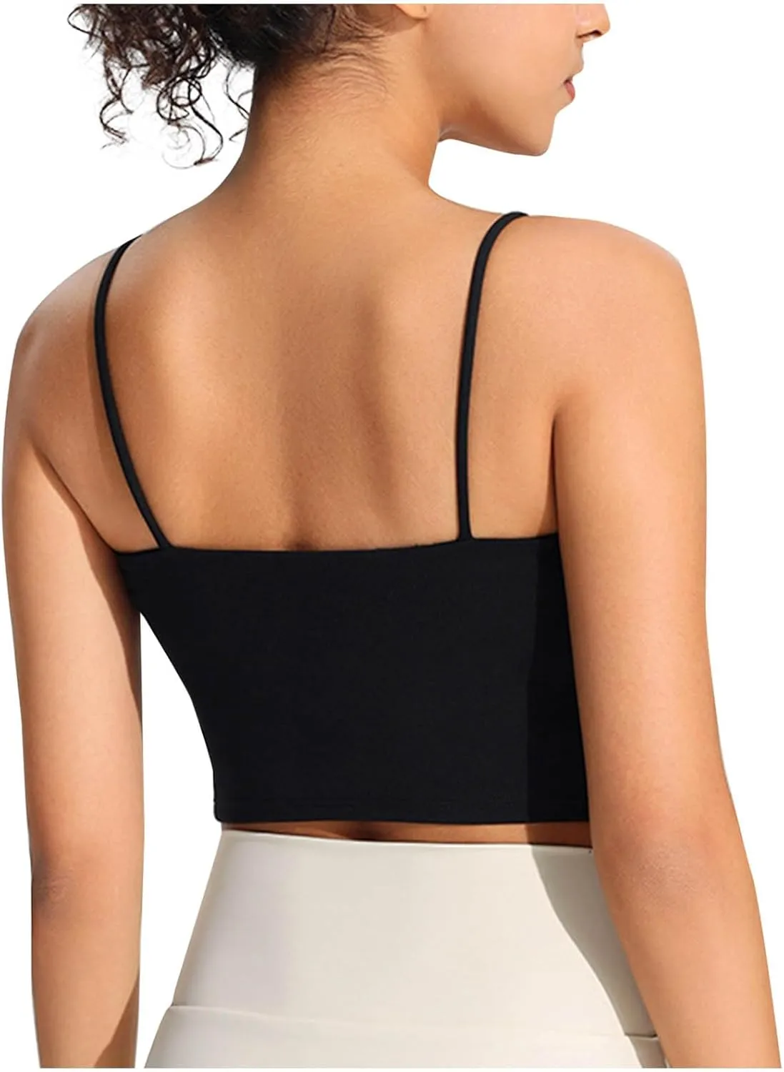 Sports Bras for Women Quick-Dry Wirefree Workout Crop Fashion Tank Tops Camisole Yoga Fitness Running Gym