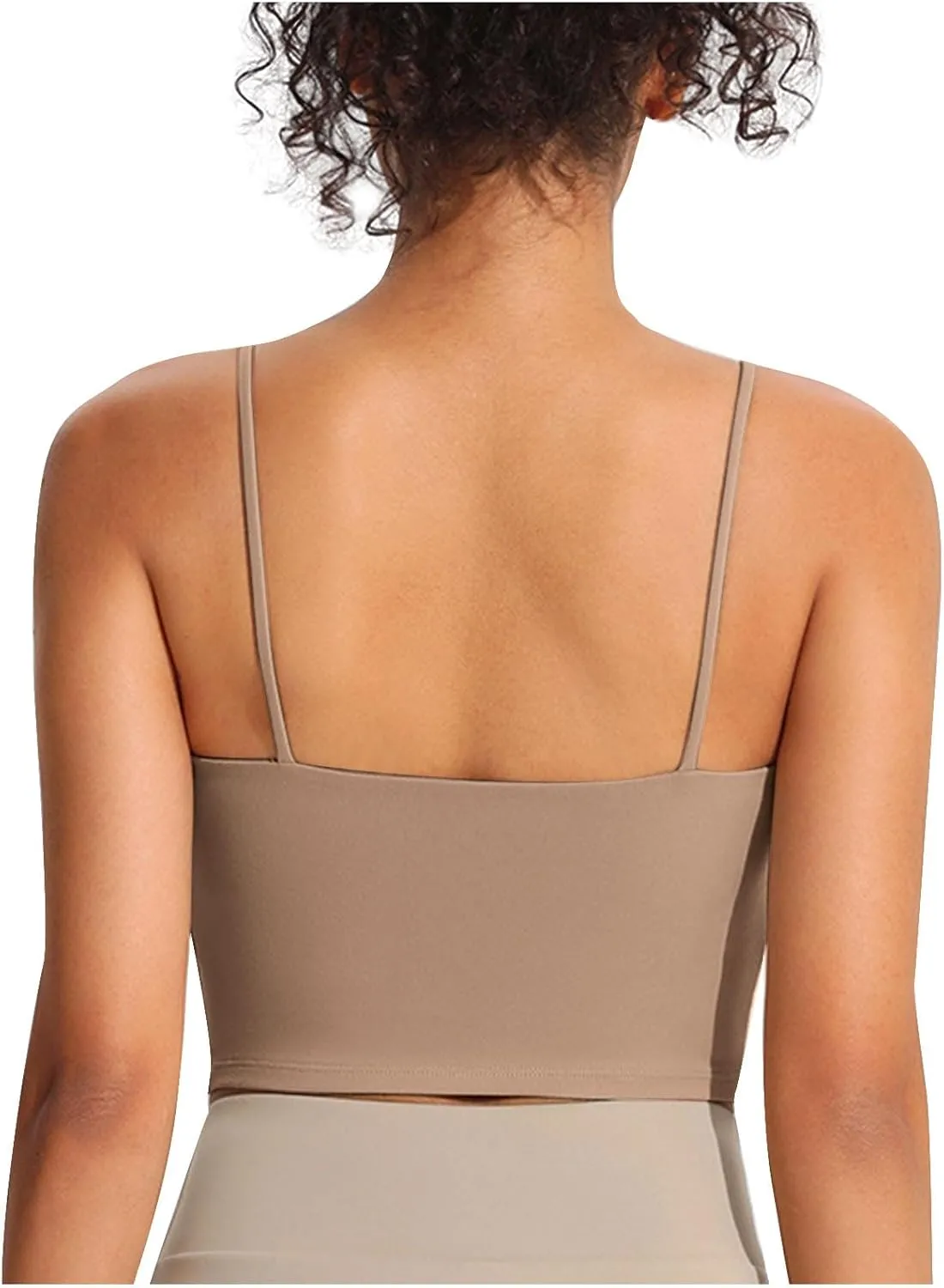 Sports Bras for Women Quick-Dry Wirefree Workout Crop Fashion Tank Tops Camisole Yoga Fitness Running Gym