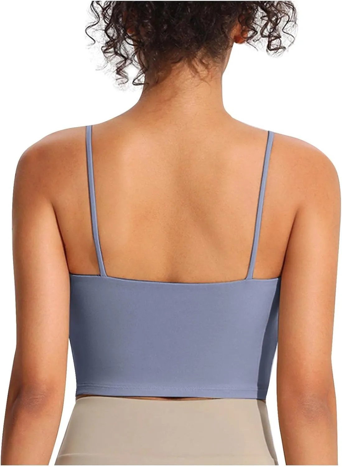 Sports Bras for Women Quick-Dry Wirefree Workout Crop Fashion Tank Tops Camisole Yoga Fitness Running Gym
