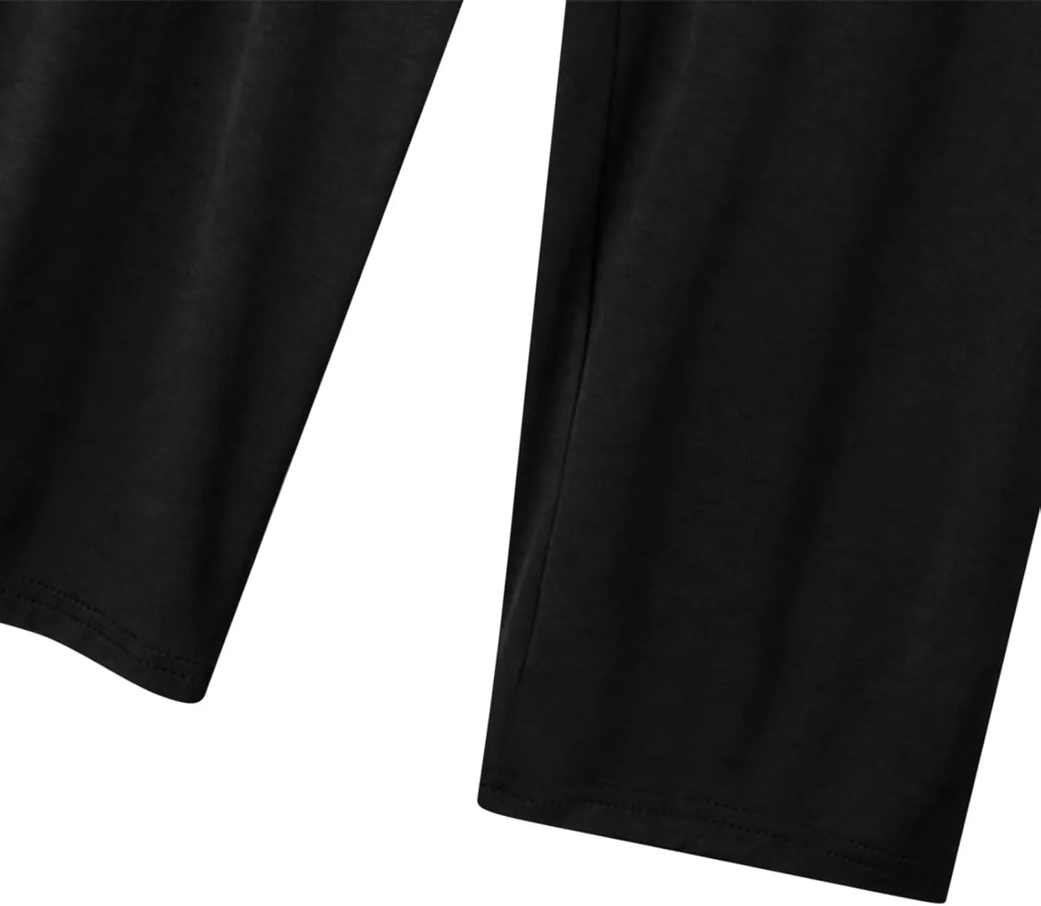 Summer Basic Capri Pajama Pants Women's Comfy Modal Loungewear Pants Plus Size Causal Loose Fit Sleepwear Crop Pants