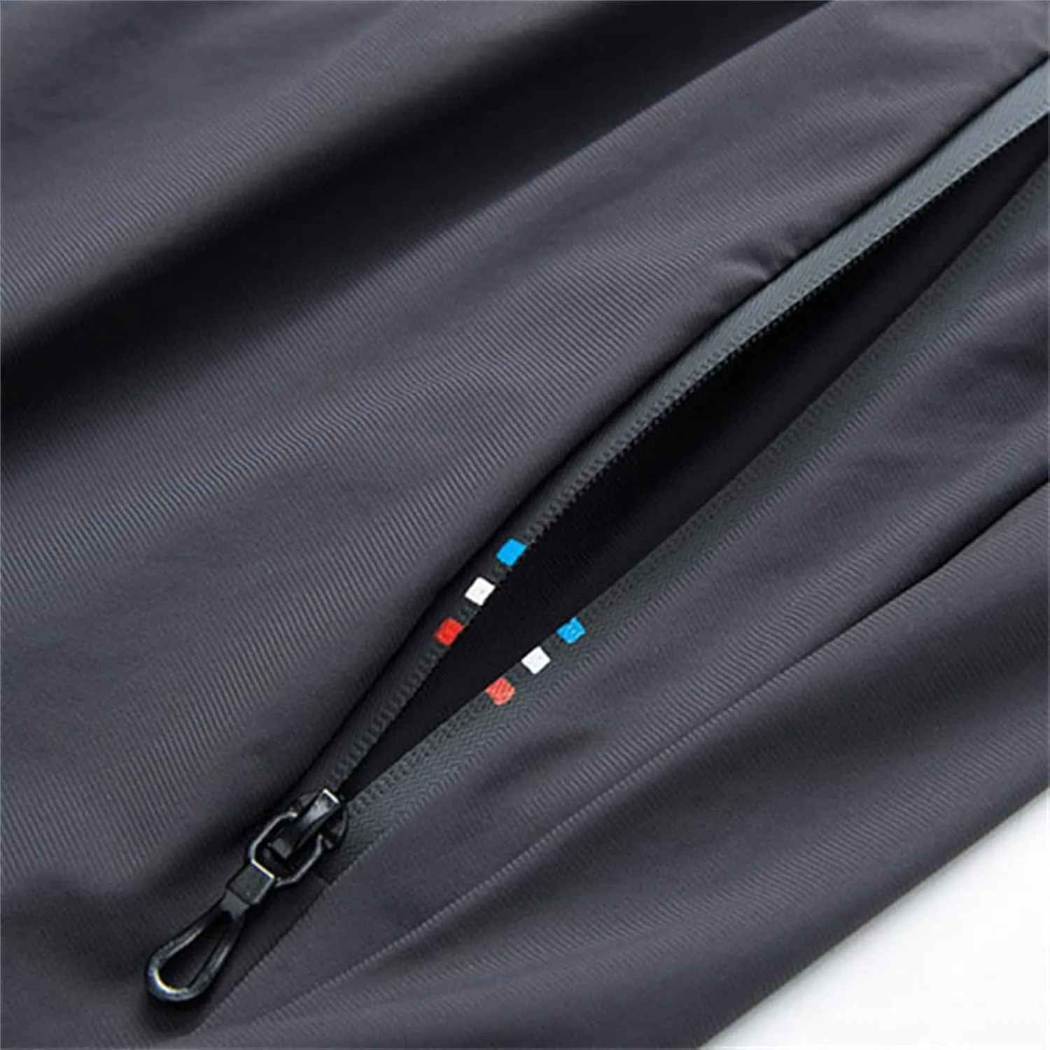 Sweatpants for Men Unisex Ice Silk Quick Dry Hiking Joggers Sport Trousers Zipper Pockets Thin Casual Elastic Pants