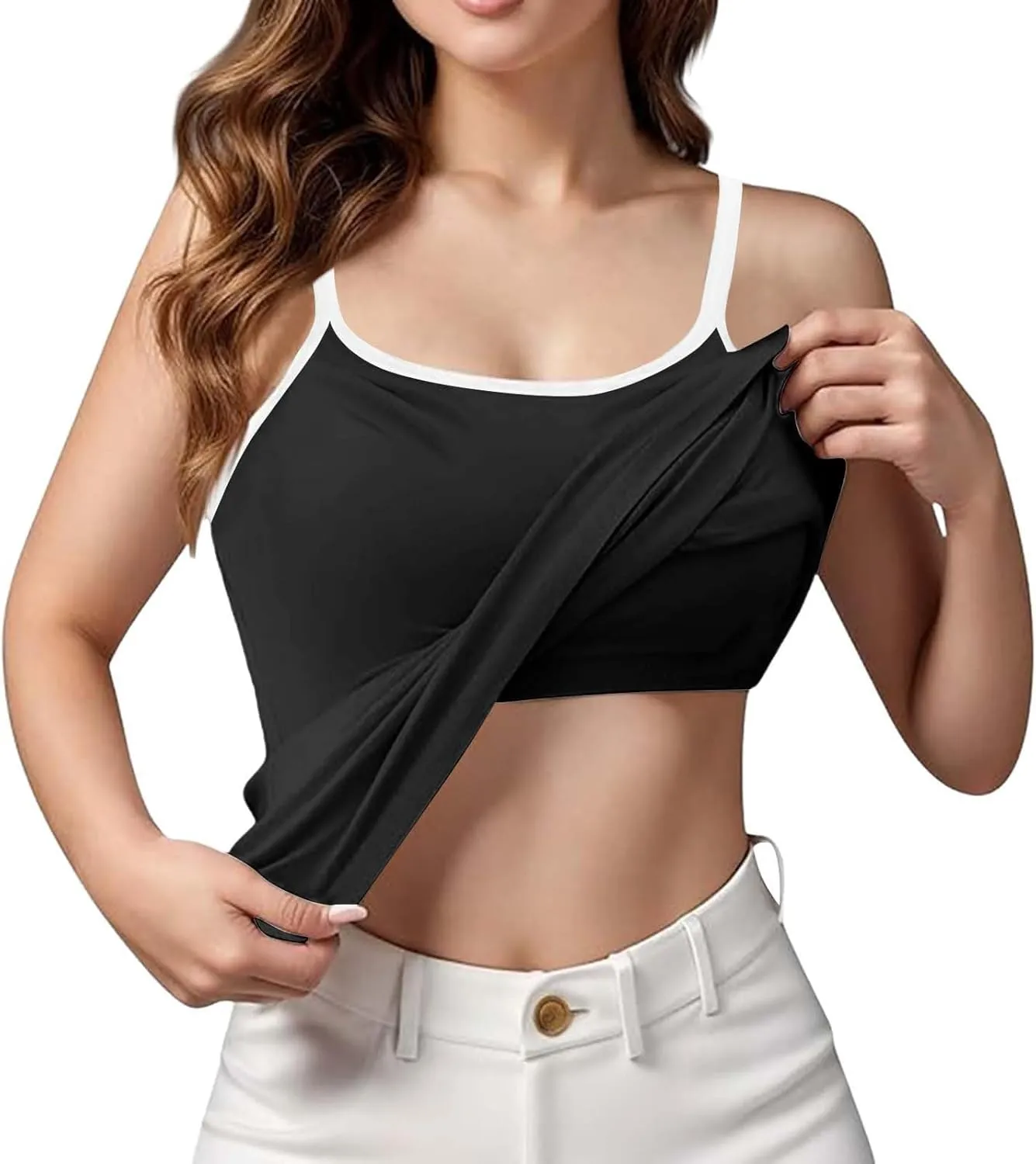 Tank Top for Women 2025 Halter Racerback Tank Tops Fitted Workout Camisole Top Summer Athletic Sport Yoga Sleeveless Shirts
