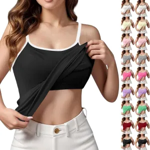 Tank Top for Women 2025 Halter Racerback Tank Tops Fitted Workout Camisole Top Summer Athletic Sport Yoga Sleeveless Shirts