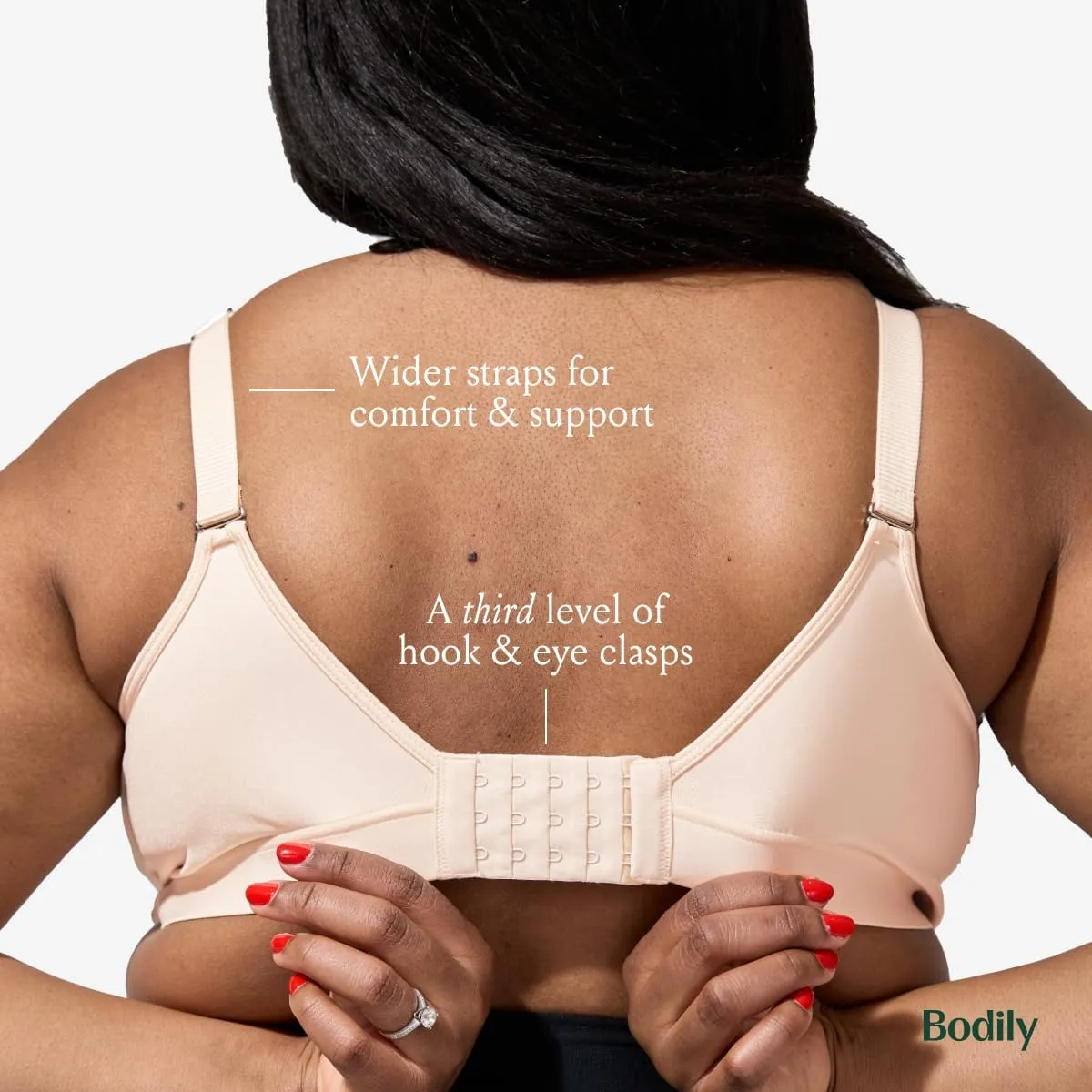 The Do Anything Nursing Bra for Breastfeeding & Hands Free Pumping, Wireless, Adjustable Maternity Bra, Versatile