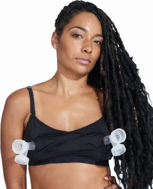 The Do Anything Nursing Bra for Breastfeeding & Hands Free Pumping, Wireless, Adjustable Maternity Bra, Versatile