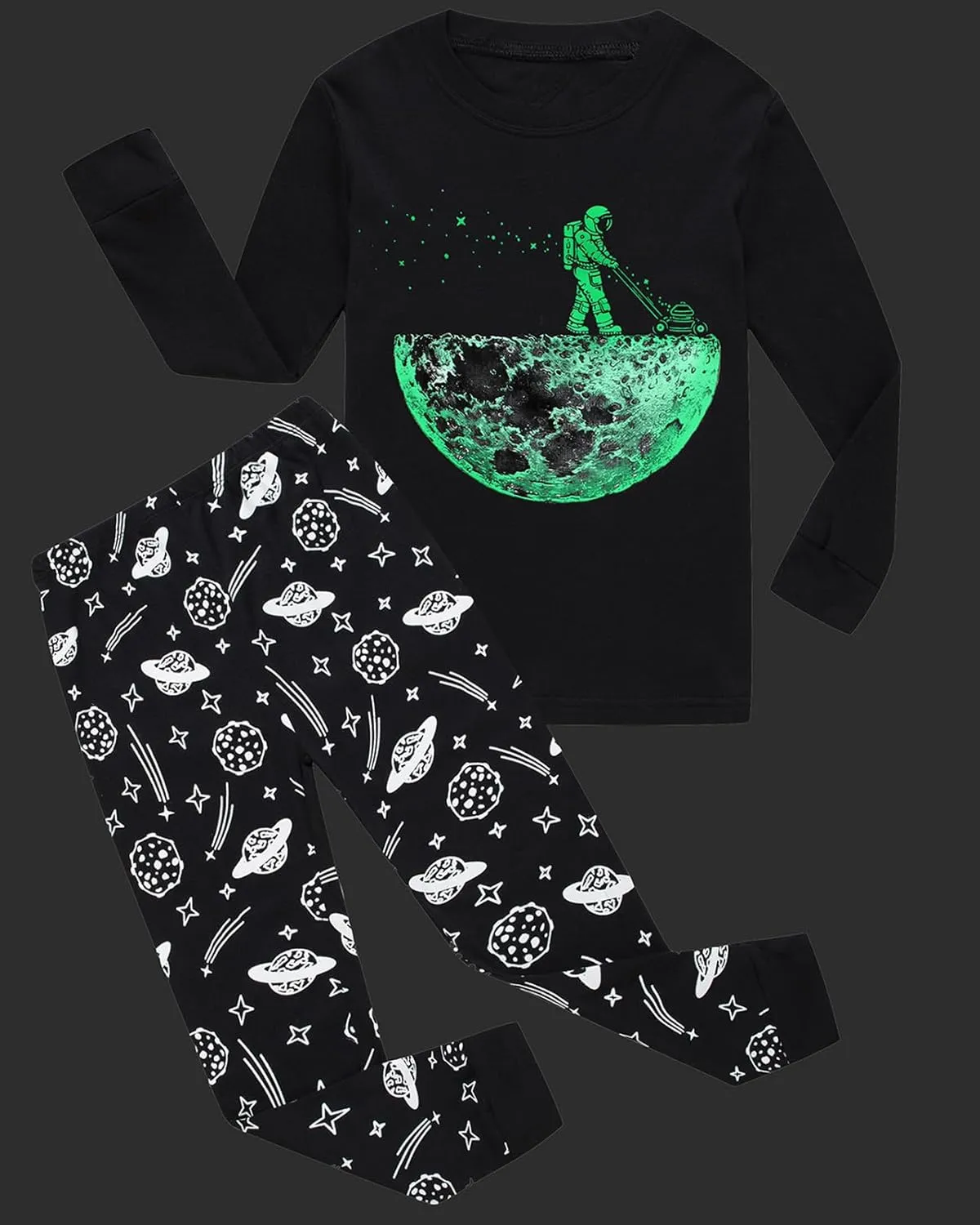 Toddler Boys Pajamas Sets Cotton Long Sleeve Sleepwear for Boys