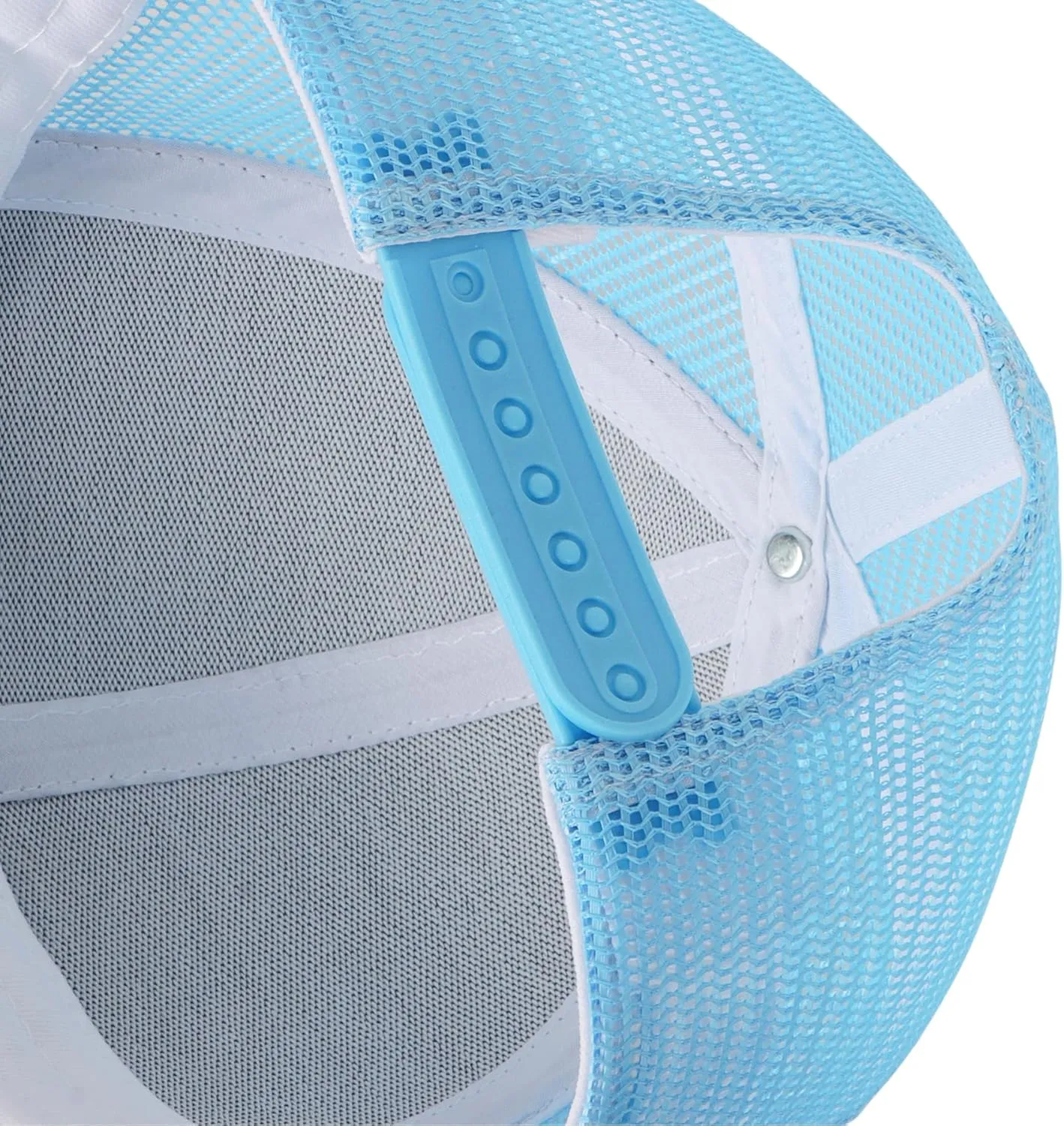 Trucker Hats for Men - Blank Baseball Cap Teenagers Snapback Adjustable Breathable Mesh Back Cap Plain