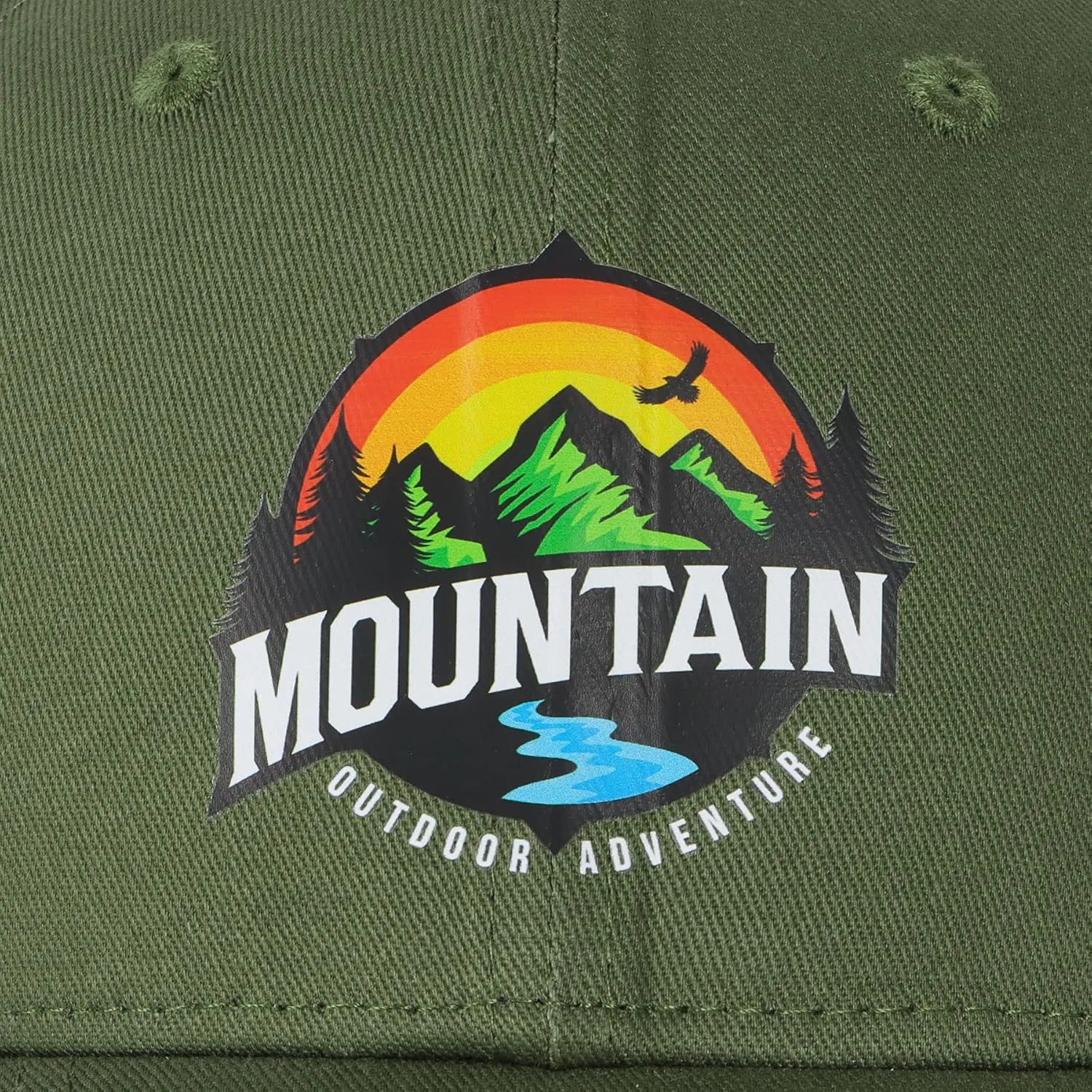 Trucker Hats for Men - Blank Baseball Cap Teenagers Snapback Adjustable Breathable Mesh Back Cap Plain
