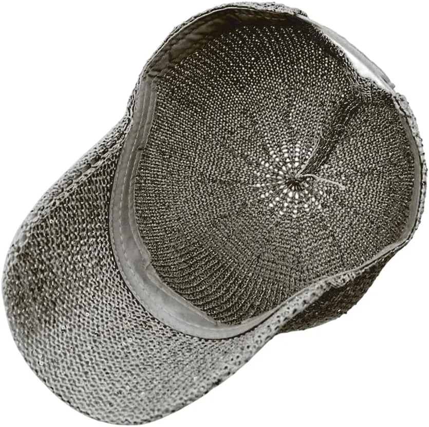 WITHMOONS Breathable Mesh Baseball Cap – Lightweight Sequin Glitter Summer Hat for Women, Adjustable Fit YZM0257