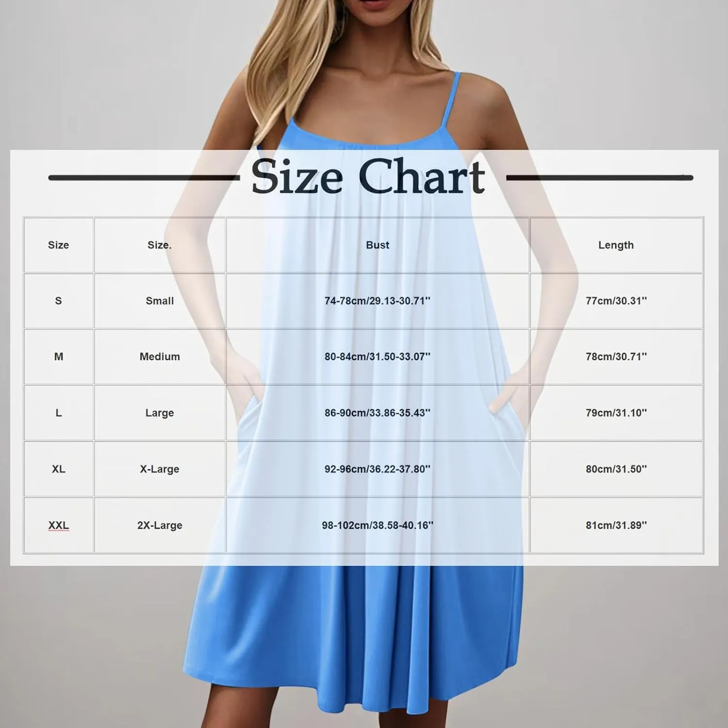 Women Basic Pleats Front Cami Dress Summer Sleeveless Crewneck Loungewear Tank Dresses Comfy Mini Pjs Dress Pocketed