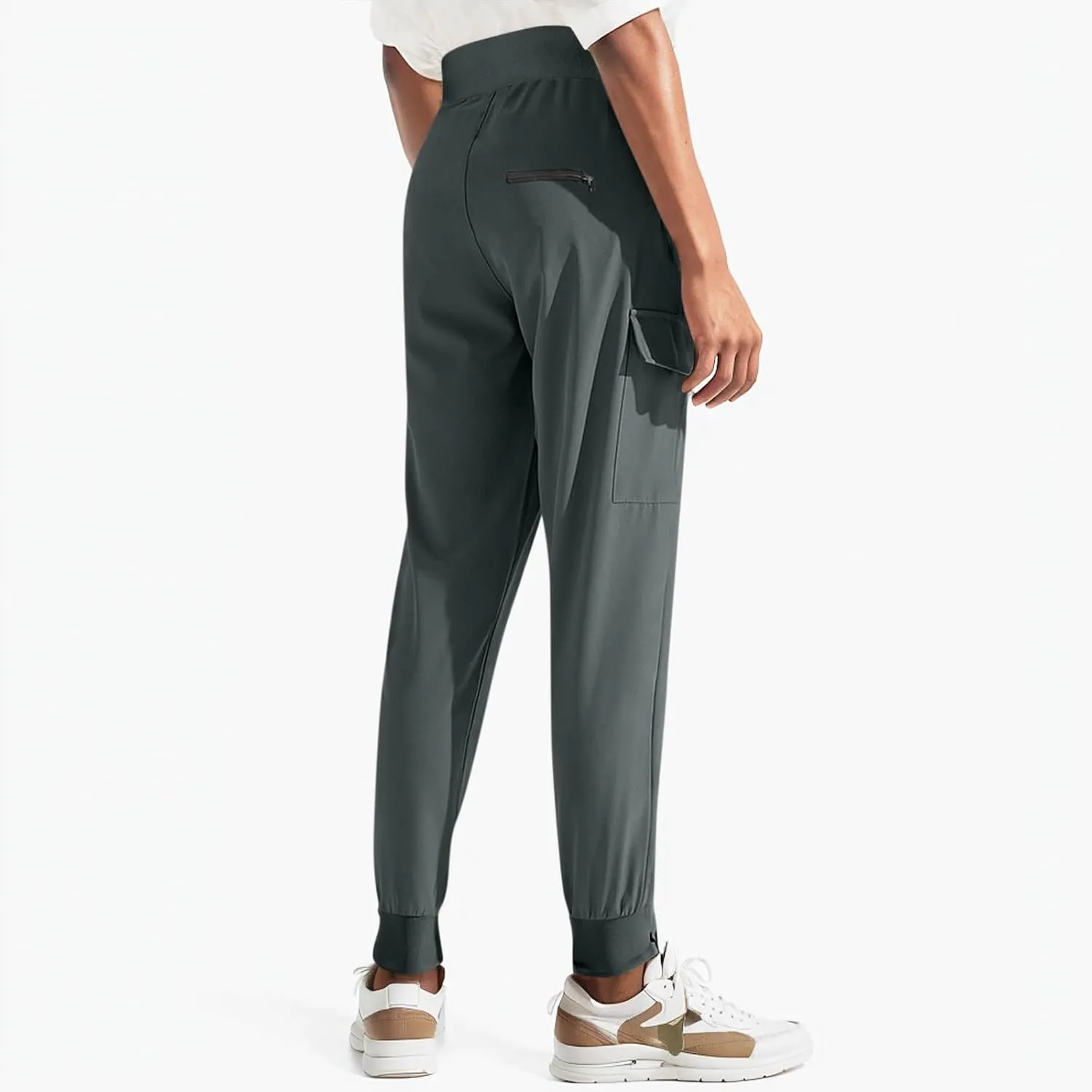Women Hiking Pants Lightweight Cargo Joggers Outdoor Quick Dry Athletic Pants with Pockets Waterproof Golf Pants