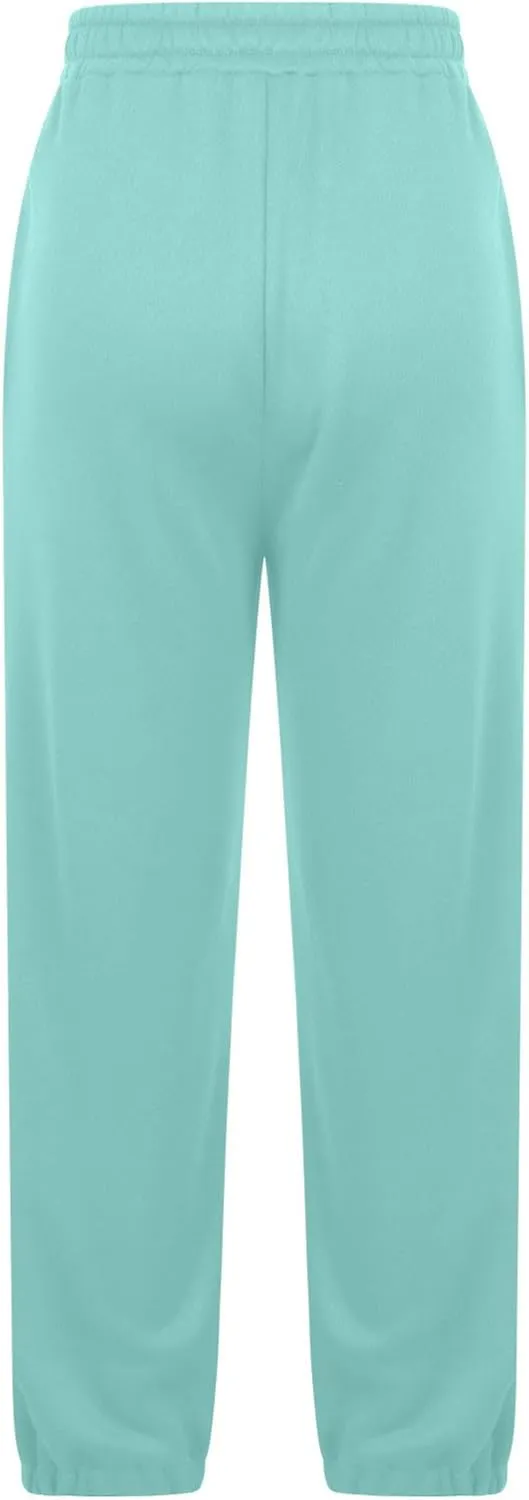 Womens Pants Trendy 2024 Relaxed Fit Athletic Gym Jogger Sweatpants Trendy Baggy Active Loungewear Fall Sweat Pants