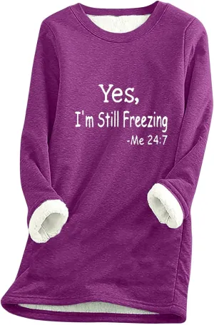 Womens Sherpa Fleece Lined Sweater Shirt Casual Warm Winter Fuzzy Pullover Sweatshirt Soft Loungewear Underwear