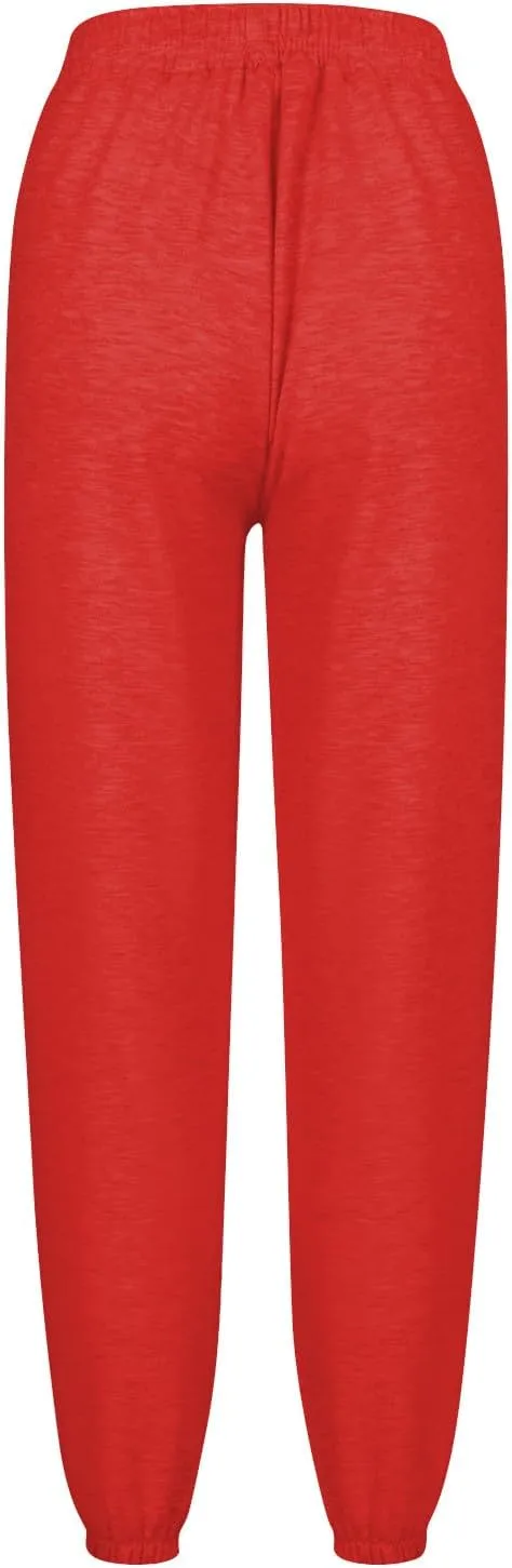 Womens Sweatpants Loose Drawstring Joggers Pants with Pockets Workout Casual Comfy Lounge Baggy High Waisted Joggers