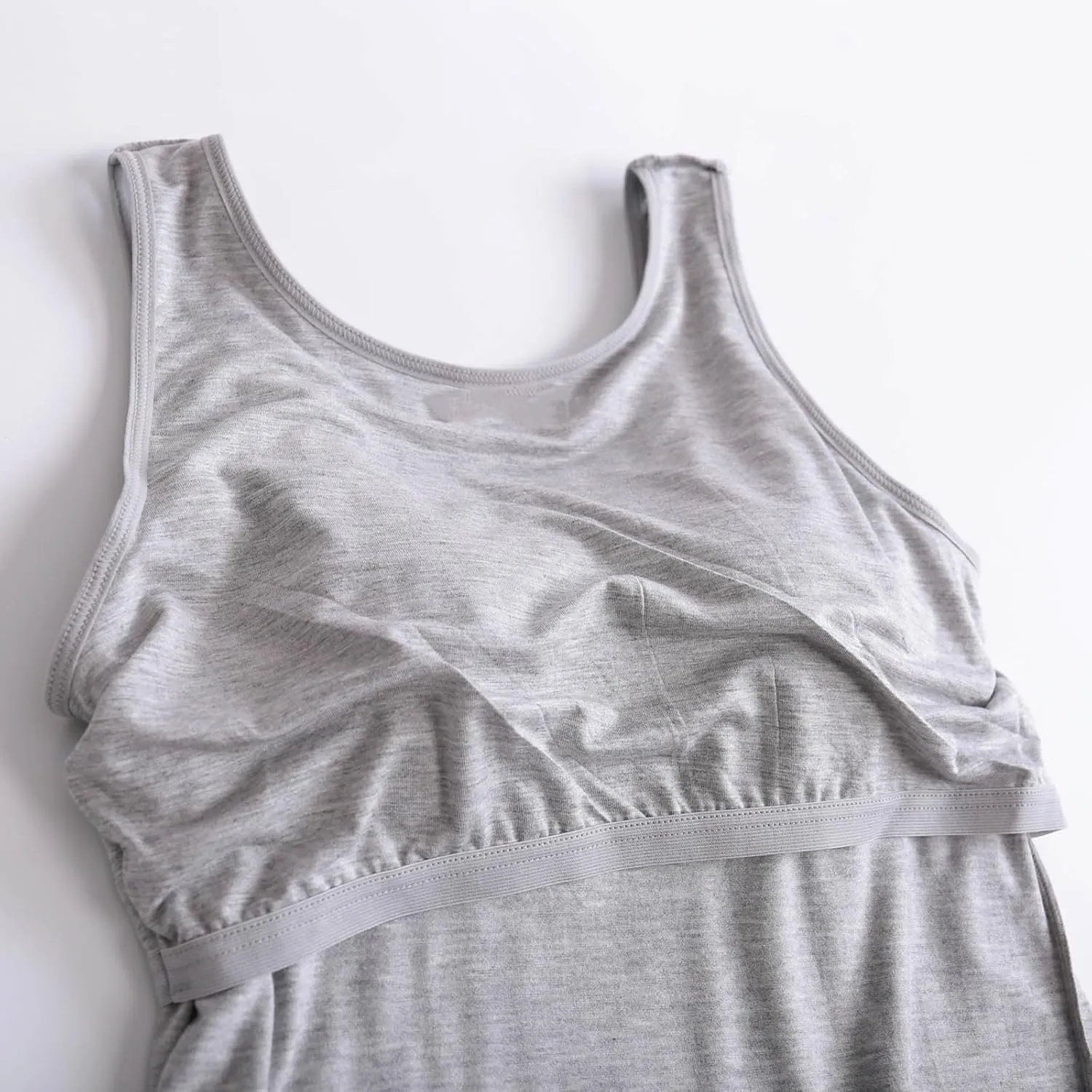 Womens Tank Tops with Built in Bras Padded Basic Solid Summer Casual Tops Yoga Athletic Stretch Comfort Camisole