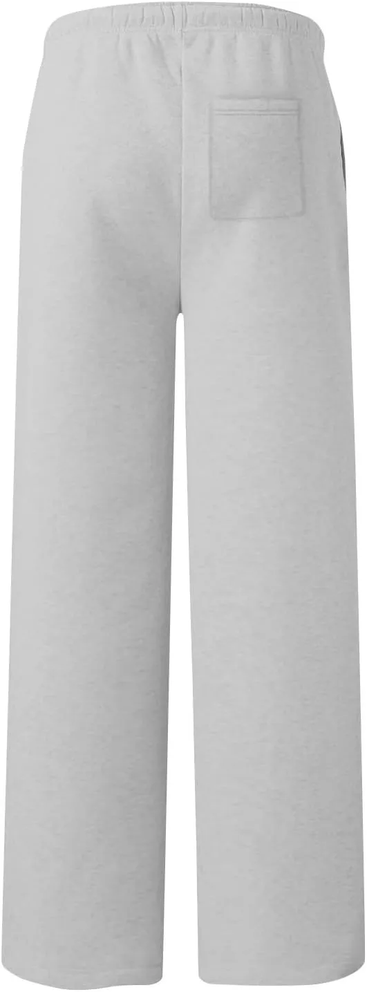 Womens Wide Leg Sweatpants Casual Comfy Drawstring Low Rise Lounge Pants Baggy Fleece Joggers with Pockets