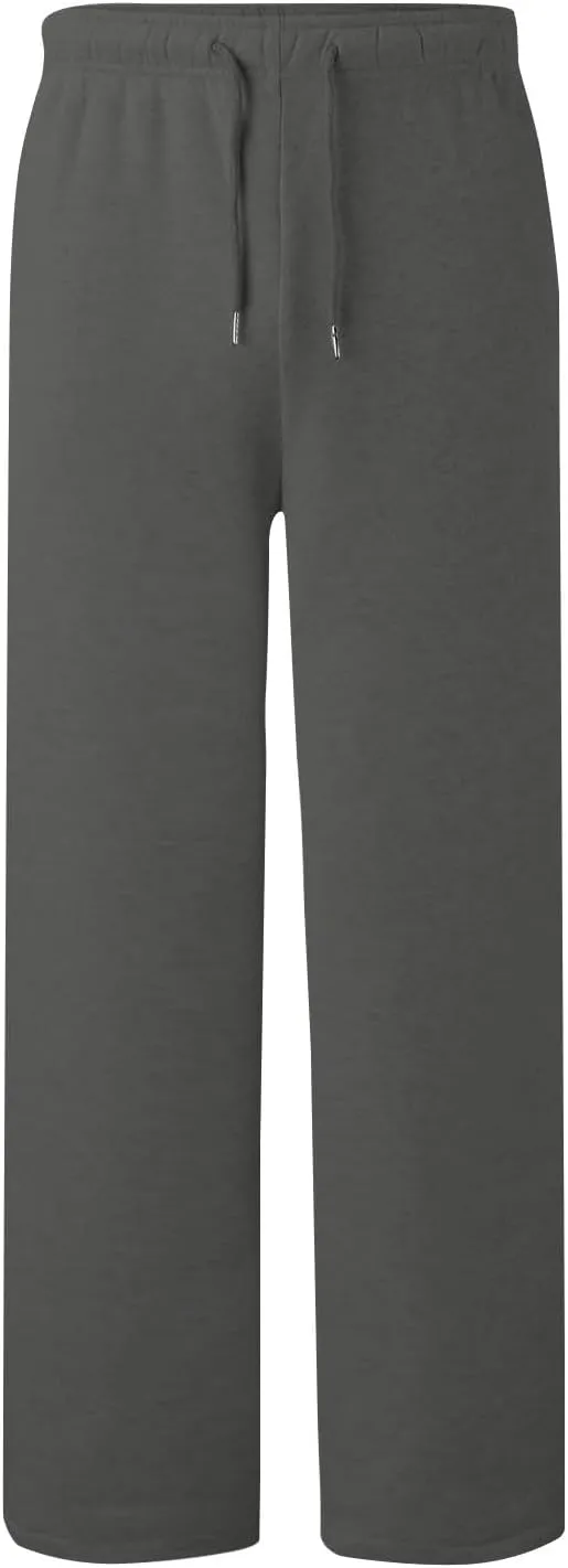 Womens Wide Leg Sweatpants Casual Comfy Drawstring Low Rise Lounge Pants Baggy Fleece Joggers with Pockets