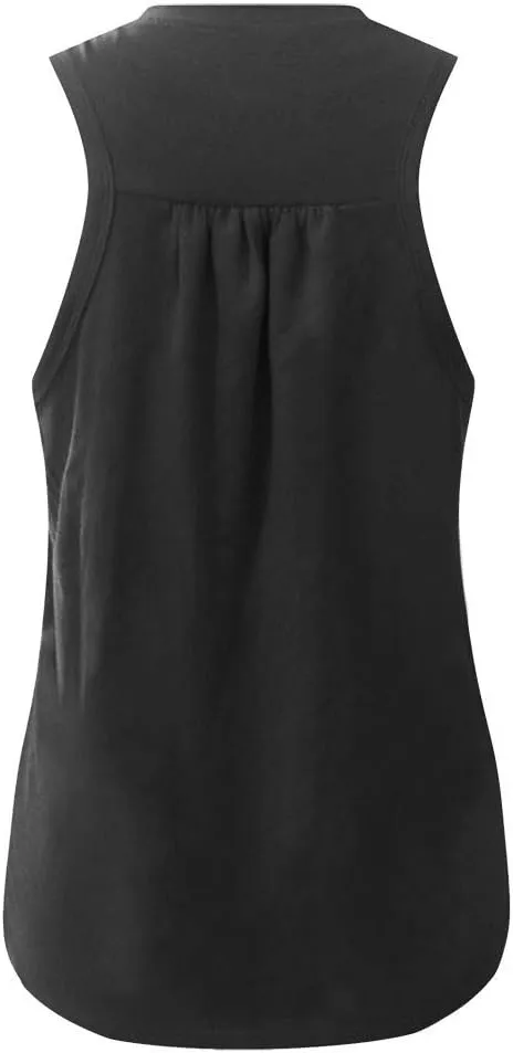 Women's Workout Tank Tops Loose Fit Yoga Shirts Quick Dry Racerback Lightweight Athletic Gym Running Sleeveless Tops