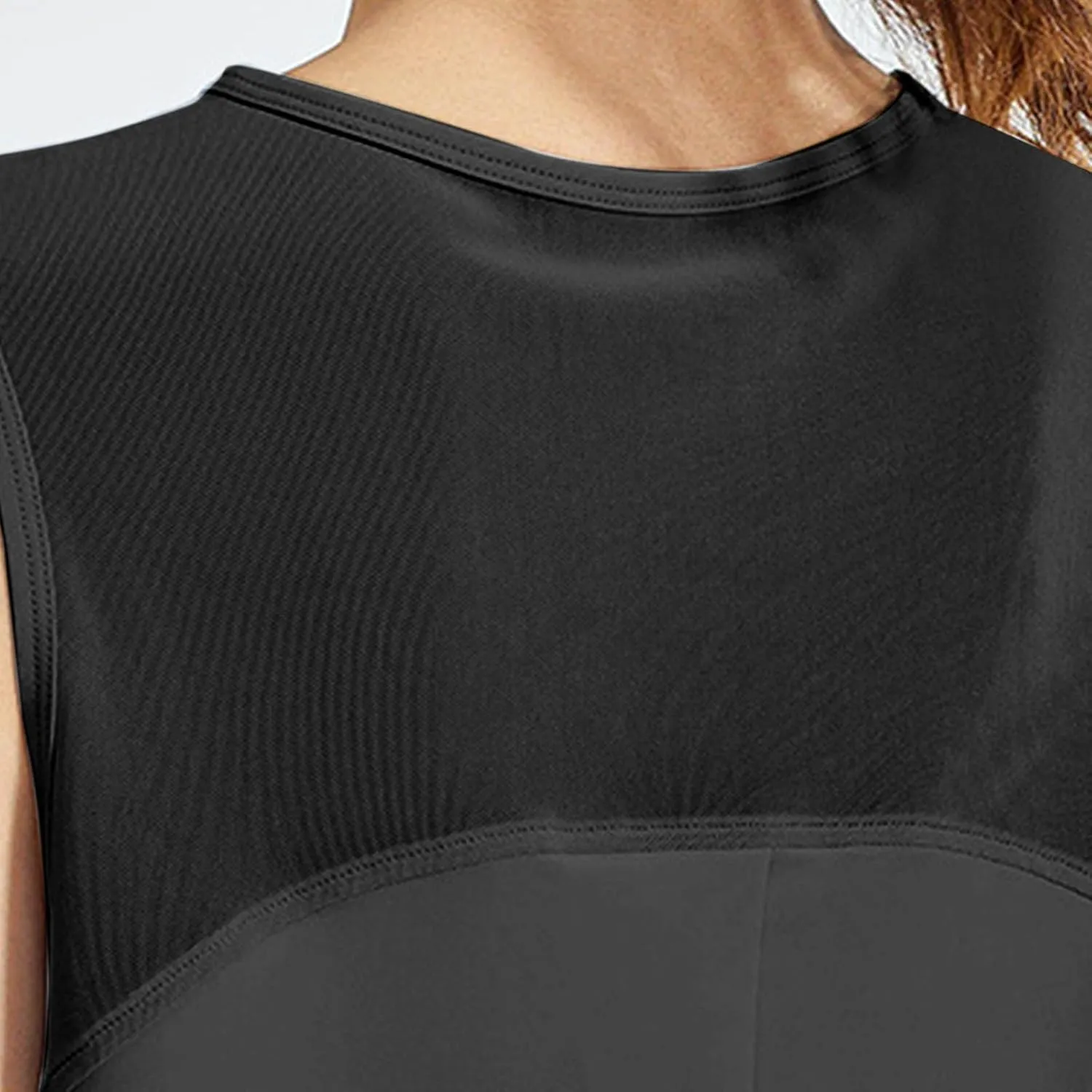 Workout Tank Tops for Women 2025 Sleeveless Athletic Yoga Gym Tank Tops Solid Color Quick Dry Loose Sports Shirts