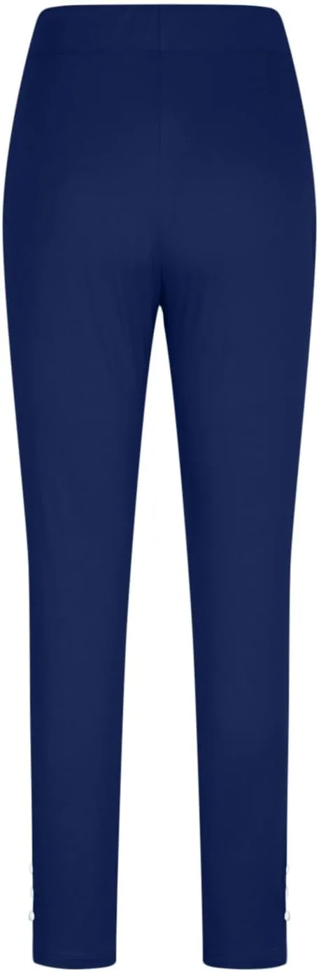 Xiaojmake Cinched Ankle Leggings with Button Accents Tummy Control High Waist Yoga Pants Athletic Yoga Leggings Loungewear