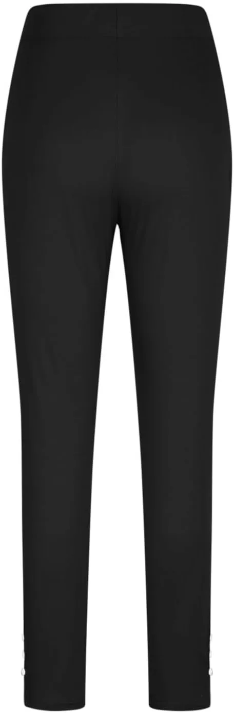 Xiaojmake Cinched Ankle Leggings with Button Accents Tummy Control High Waist Yoga Pants Athletic Yoga Leggings Loungewear